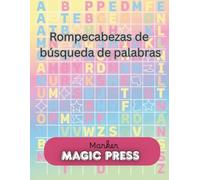 Rompecabezas de búsqueda de palabras: Word Search Puzzles in Spanish