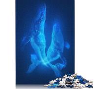 Rompecabezas de Leviatanes Luminosos da 1000 piezas Para adultos, rompecabezas de Madera, rompecabezas Para niños, 1000 piezas (75 x 50 cm)