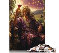 Rompecabezas para adultos y adolescentes: Dioniso, dios del vino y el éxtasis - Maestro de la Divina Celebración. Juego familiar para adultos y adolescentes. 38 x 26 cm (1000 piezas).