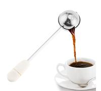 Rompere Di Tè - 37 G Infusore In Foglio In Acciaio Inossidabile, Maker Da Tè Compatto Da 1,65 Pollice Diffusore Di Tè A Manico Lungo | Teiere, Tazze, Tazze Da Caffè, Barattoli Di Zuppa