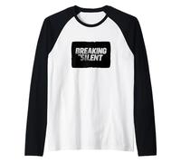 Rompere la Dichiarazione silenziosa Maglia con Maniche Raglan