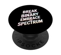 Rompere l'abbraccio binario dello spettro PopSockets PopGrip Adesivo