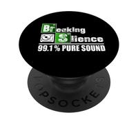 Rompere Silenzio Divertente DJ PopSockets PopGrip Adesivo