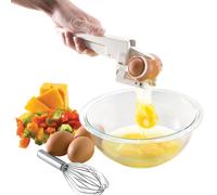 ROMPI GUSCIO UOVO SEPARA BIANCO ROSSO TUORLO ALBUME CUCINA ROMPIUOVO