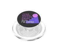 Rompi le barriere e costruire futuri perché sono latina PopSockets PopGrip per MagSafe