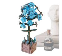 Rompicapo 3D, Creazione Floreale Divertente E Creativa, Gioco di Legno, per Bambini Decorazione per la Casa Hobby e Fai da Te Relax Esposizione su Scaffale e Tavolo come Centrotavola