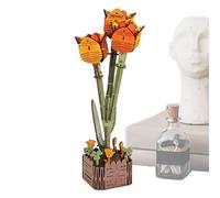 Rompicapo 3D | Kit per Costruire Modelli di Fiori - Puzzle 3D | per Bambini Decorazione per la Casa Hobby e Fai da Te Relax Esposizione su Scaffale e Tavolo come Centrotavola