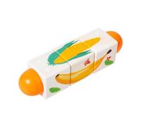 Rompicapo Giocattolo Interattivo per Genitori E Figli, Blocchi da Costruzione per L'educazione Precoce dei Bambini, Regalo di Compleanno per Bambi, Verdure di Frutta