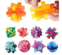 Rompicapo,Gioco di Assemblaggio Cinese,Giochi Rompicapi in Legno | Per Bambini Adulti Anziani Studenti Casa Decor Scuola Viaggio