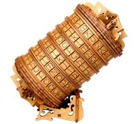 ESC WELT Cryptex - Scatola Puzzle Segreta Unica in Legno di Betulla - Incartamento Regalo Personalizzato - Puzzle 3D Ecologico - Rompicapo Interattivo - Scatola Puzzle con Compartimento Nascosto