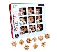 Rompicapo in legno Jigsaw 3D Lock Brain Lock Giocattolo educativo intellettuale per bambini..