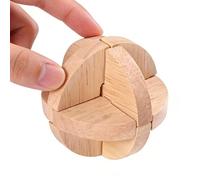 Rompicapo in Legno | Rompicapo in Legno Intrecciato Educativo - Gioco Sensoriale Geometrico - per Sviluppare Concentrazione e Abilità di Problem Solving, per Bambini Adolescenti Adulti