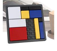 Rompicapo Logici per Adulti - Giocattolo Educativo Portatile Con 4 Livelli Di Difficoltà E 88 Sfide,Puzzle di Allenamento del Pensiero Logico - Per Bambini e Adulti a Casa Scuola Ufficio Viaggio Campe