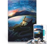 Rompicapo Sul lago puzzle 2000 pezzi per adulti 70x100cm Decorazione murale Regali unici per compleanno e Natale per e 14 anni e oltre
