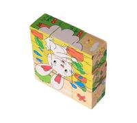 Rompicubo 3D in Legno | Giocattoli educativi per l'apprendimento precoce,per Bambini e Bambine - Regalo Casa Scuola Cameretta Compleanno Festa Studio Ricreazione Asilo