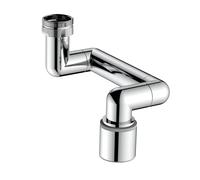 Rompigetto telescopico Twist con risparmio acqua cromo Cromo