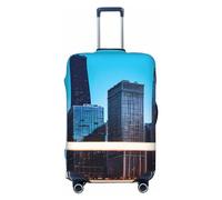 RoMuka Albero di Natale & Bell Bagagli Boot Cover Elastico 45,7 cm - 81,3 cm, Chicago Reflect, S