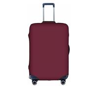 RoMuKa Escort da viaggio rosso vino puro, protezione squisita, copertura altamente elastica per valigie, perfetta per valigie da 45-81 cm, rendendo il viaggio più confortevole, bianco, Small