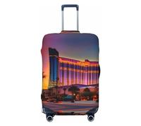 RoMuka Las Vegas Sunset - Copertura elastica per bagagli da 45,7 a 81,3 cm, Las Vegas Sunset 1, grande, Las Vegas Sunset 1, L, Tramonto di Las Vegas 1, L
