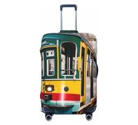RoMuka Lisbon Tram Copertura protettiva elastica per vano bagagli adatto per bagagli di 45-81 cm, Tram di Lisbona, Large