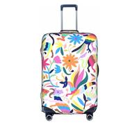 RoMuKa Mexican Otomi Animals Journey Escort, squisita protezione, altamente elastica, perfetta per valigie da 45-81 cm, rendendo il viaggio più confortevole, bianco, Small
