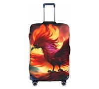 RoMuKa Una scorta da viaggio con fenice dei cartoni animati, protezione squisita, copertura altamente elastica per valigie, perfetta per valigie da 45-81 cm, rendendo il viaggio più confortevole,