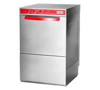 Romux® Lavastoviglie Professionale 40x40 cm con Pompa Brillantante e Detergente | Lavastoviglie per Ristorazione | Lavastoviglie Professionale con Lavaggio Rapido | Lavastoviglie per Bar e Ristoranti