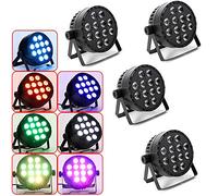 ROMYIX 4 x 12 LED stadi luci RGBW 4 in 1 CAN, luce DMX512 Party DJ lampada da palcoscenico luce