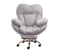 Romyqpipy Sedia Da Scrivania per Home Office con Poggiapiedi, Sedie Da Computer E Gaming con Schienale Regolabile, Poltrona Sollevabile, Divano Relax per Soggiorno E Camera Da Letto