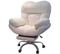 Romyqpipy Sedia Da Scrivania Reclinabile con Braccioli, Comoda Poltrona Relax Regolabile In Altezza, Ergonomica, Poltrona Da Lavoro Grande E Alta, Sedia Girevole per Computer Per Casa/Ufficio