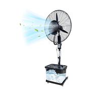 Romyqpipy Ventilatore Nebulizzatore Industriale A 3 Velocità con Serbatoio D'acqua da 42L, Altezza Regolabile, Raffrescatore Ad Acqua Oscillante 90º per Fabbriche, Ristoranti, Feste In Giardino