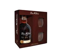 RON DOS MADERAS P.X. 5+5 AÑOS - 1 bottiglia da 0,70l. e 2 bicchieri - WILLIAMS & HUMBERT - m