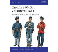 Ron Field Lincoln’s 90-Day Volunteers 1861 (Tascabile) Men-at-Arms