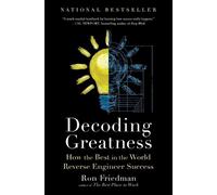 Ron Friedman Decoding Greatness (Tascabile)