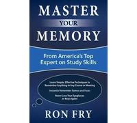 Ron Fry Ron Fry Master Your Memory (Tascabile)
