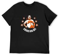 Ron Jeremy Chicks Dig Me! T-Shirt - Pornstar Inspired Retro Adult Film Mens