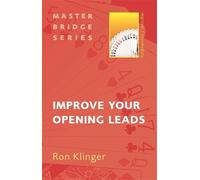 Ron Klinger Improve Your Opening Leads (Tascabile) Master Bridge