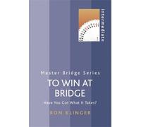Ron Klinger To Win At Bridge (Tascabile) Master Bridge