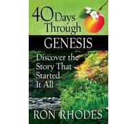 Ron Rhodes 40 Days Through Genesis (Tascabile)