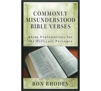Ron Rhodes Commonly Misunderstood Bible Verses (Tascabile)