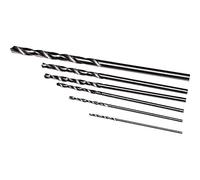 RONA 812167 - Set di 6 punte elicoidali per metallo HSS, 0,6 mm, 0,8 mm, 1 mm, 1,3 mm, 1,5 mm, 2 mm, Cobalt DIN