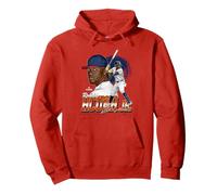 Ronald Acuna Jr. | Giocatori di baseball MLB di Atlanta | MLBRAc302N Felpa con Cappuccio