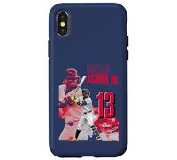 Ronald Acuna Jr. | Giocatori di baseball MLB di Atlanta | MLBRAc304N Custodia per iPhone X/XS