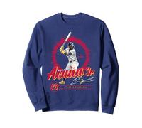 Ronald Acuna Jr. | Giocatori di baseball MLB di Atlanta | MLBRAc305N Felpa