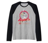 Ronald Acuna Jr. | Giocatori di baseball MLB di Atlanta | MLBRAc305N Maglia con Maniche Raglan