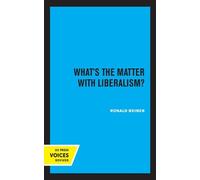 Ronald Beiner What's the Matter with Liberalism? (Copertina rigida)