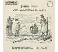 Joseph Haydn Airs, Variations and Dances: Complete Keyboard Music Vol. 10 (CD)