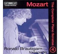 Wolfgang Amadeus Mozart Complete Piano Sonatas Vol. 4 (Braughtigam) (CD) Album