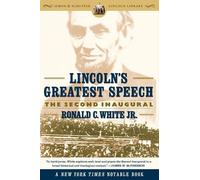 Ronald C White Lincoln's Greatest Speech (Tascabile)