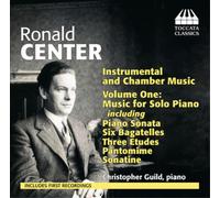 Ronald Center Ronald Center: Instrumental and Chamber Music: Music for Solo (CD)